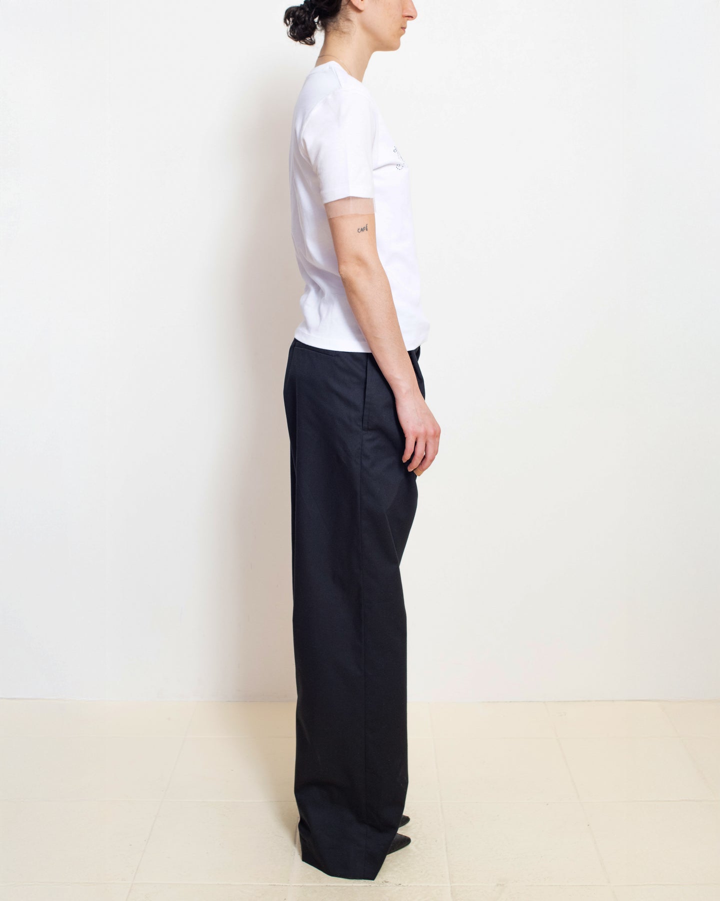 Mycelia Baby T-shirt in White